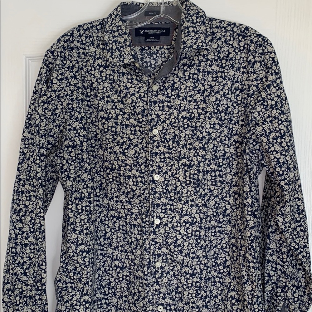 Floral Button Down